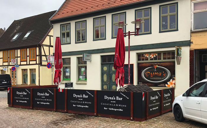 Dyna´s Bar - Sommerterrasse Dyna´s Bar - Sommerterrasse